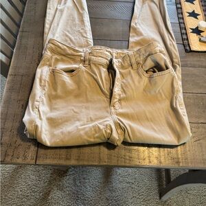 American Eagle Outfitters Khaki Stretch Pants- Jeggings